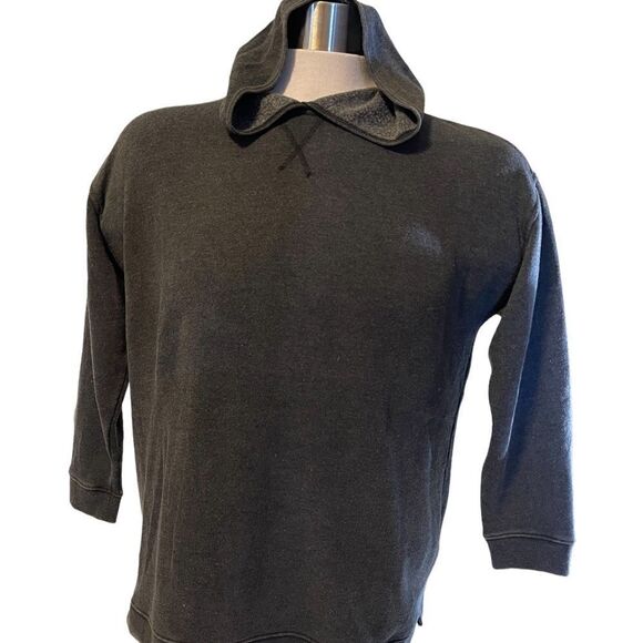 NWT Style &Co grey men hoodie ribbed long sleeves size XXL - Picture 1 of 10